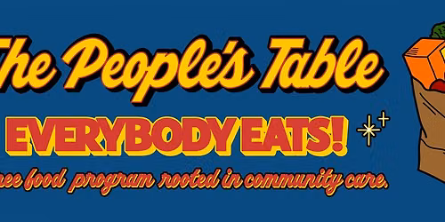 The People's Table + Black Girls Vote + One For All Thrift Clothing Drive