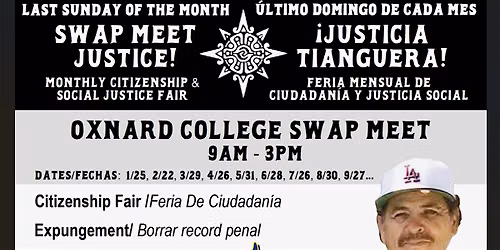 Swap Meet Justice - Social Justice Fair\/Justicia Tianguera Feria