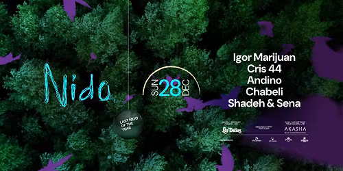 NIDO "IGOR MARIJUAN, CRIS 44, ANDINO, CHABELI, SHADEH & SENA"