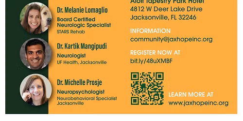 Jax Hope 3rd Annual Symposium for People with Parkinson's, Patients & Care Givers