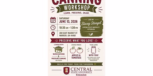 Canning Workshop