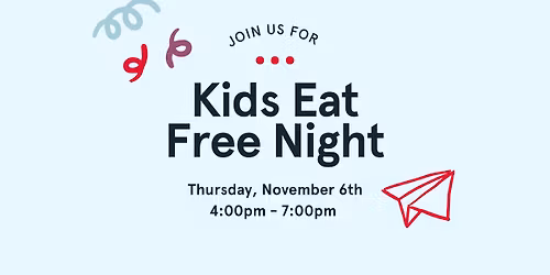 Kids Eat Free Night 