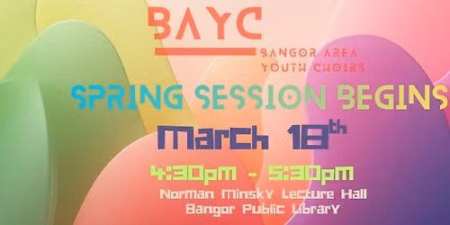 Spring Rehearsal Season Start-Up!