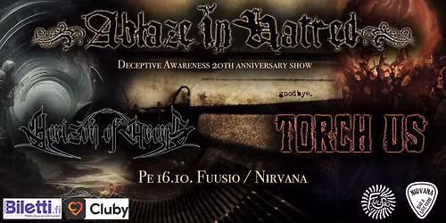 Ablaze In Hatred, Horizon Of Aeons, Torch Us @ Fuusio \/ Nirvana 16.10.
