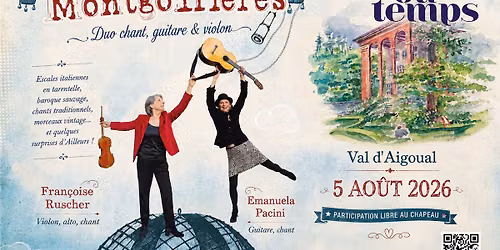 Les Montgolfi\u00e8res \u2014 Duo chant, guitare & violon