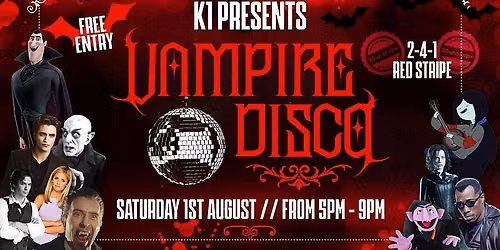VAMPIRE DISCO - SMUTTY GOTH BANGERS