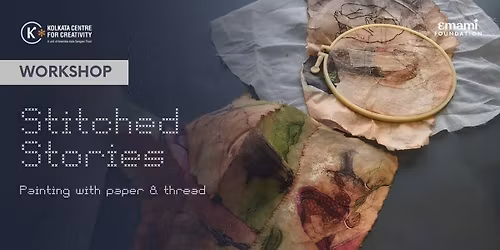 Stitched Stories: Painting with paper & thread