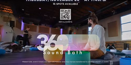 360 Immersive Sound Bath!