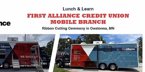 Lunch and Learn with First Alliance Credit Union | Ribbon Cutting Ceremony