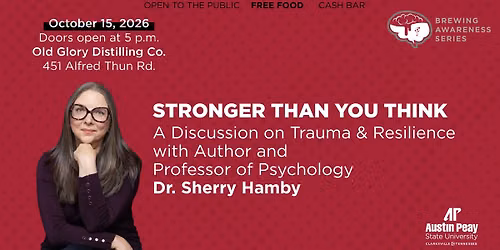 Trauma & Resilience with Dr. Sherry Hamby