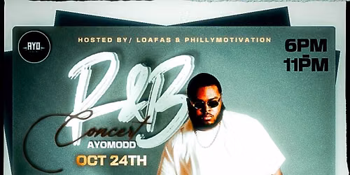 Ayo Modd & Friends: R&B Night 2