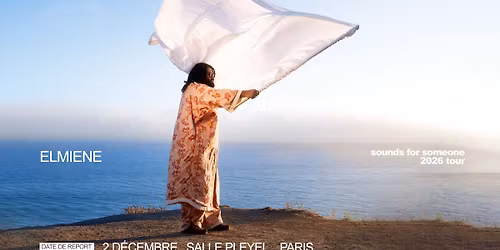 Elmiene \u2022 Salle Pleyel, Paris \u2022 2 d\u00e9cembre 2026