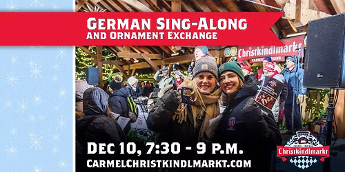 German Sing-Along and Ornament Exchange