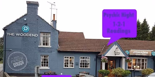 Psychic Nights One To One Readings At The Woodend Huthwaite 12\/06\/2026