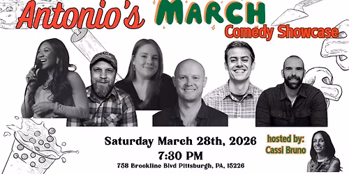 Antonio's March Comedy Showcase