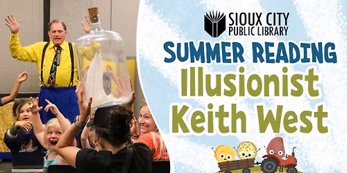 Illusionist Keith West (Registration Required)