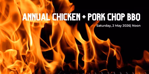 ANNUAL CHICKEN & PORK CHOP BBQ 