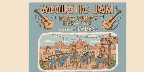 Ida Marie\u2019s Sunday Acoustic Jam at Kat \u2019n Marlin\u2019s Place