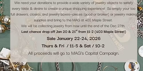 Jewelry Extravaganza Fundraiser