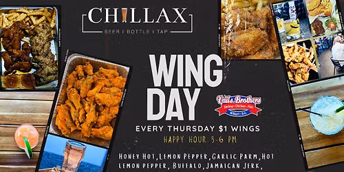 Every Thursday $1 Wings