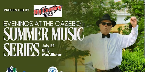 Evenings at the Gazebo: Billy McAllister
