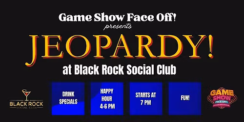 Jeopardy! Game Night at Black Rock Social Club