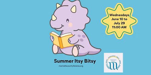 Stephenson (Marinette) Library: Summer Itsy Bitsy Storytime