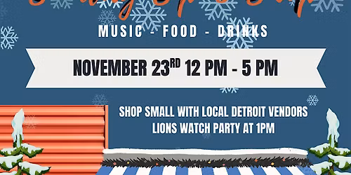 Sunday Sip & Shop at Detroit Shipping Co