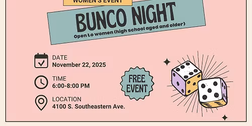 Women's Bunco Night