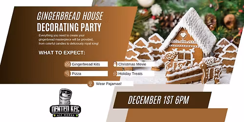 Gingerbread House Decorating 2025