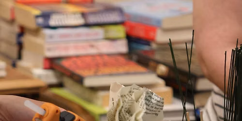 Workshop: Books to Blooms! Recycle books into Origami Floral Arrangements