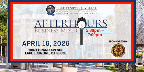 Afterhours Business Mixer - April 2026