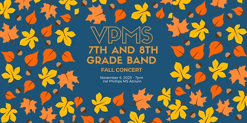 7th and 8th Grade Band Fall Concert
