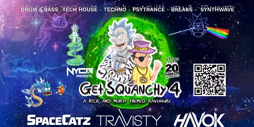 NYCRavers Presents Get Squanchy 4 : A Rick and Morty Themed NYC Comicon Afterparty