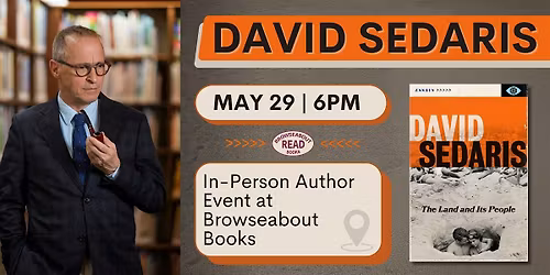 David Sedaris Talk & Book Signing at Browseabout Books