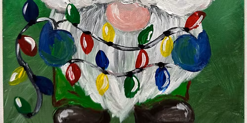 Paint Night - Christmas Gnome 