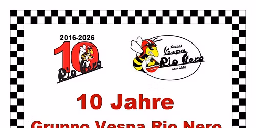 10 Jahre Gruppo Vespa Rio Nero