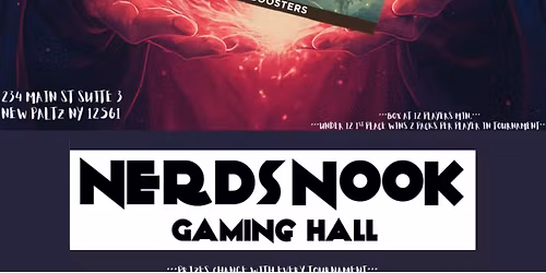 Monthly Win-A-Box Pauper Tournament at Nerds Nook 