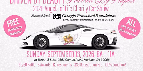 Driven By Beauty: Angels of Life Charity Car Show