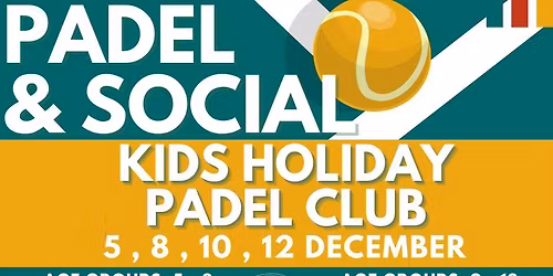 KIDS Holiday Padel Club