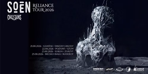 SOEN + Only Sons | 21.08 | Drizzly Grizzly