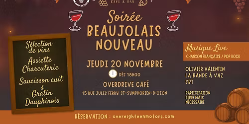 Soir\u00e9e Beaujolais Nouveau 2025