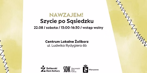 NAWZAJEM! Szycie po S\u0105siedzku