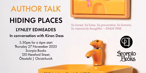 Author Talk | Lynley Edmeades with Kiran Dass
