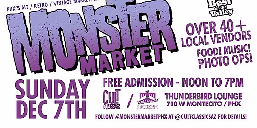 Monster Market - Christmas Holiday Local Shopping Market Phoenix, AZ