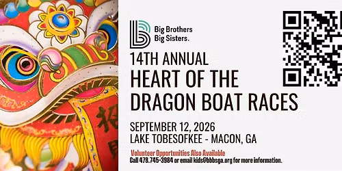 14th Annual Heart of the Dragon Boat Races Supporting Big Brothers Big Sisters