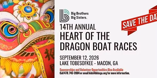 14th Annual Heart of the Dragon Boat Races Supporting Big Brothers Big Sisters