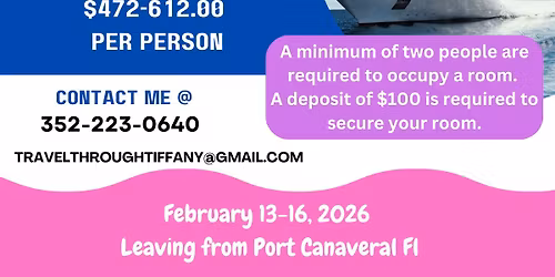 3-DAY BAHAMAS VALENTINES DAY WEEKEND CRUISE