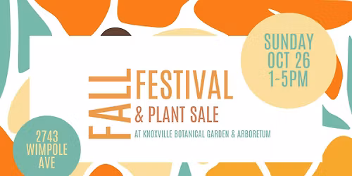 KBGA Fall Festival & Plant Sale