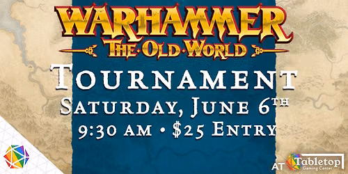 Warhammer: The Old World Tournament